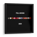 Fases lunares  - Paltik Arte Digital | Cuadro decorativo de Canvas Lab