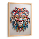 Leon 3D - Dav Madrid | Cuadro decorativo de Canvas Lab