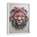 Leon 3D - Dav Madrid | Cuadro decorativo de Canvas Lab