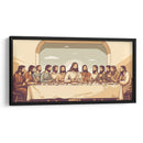 LA ÚLTIMA CENA MINIMALISTA - Dav Madrid | Cuadro decorativo de Canvas Lab