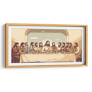 LA ÚLTIMA CENA MINIMALISTA - Dav Madrid | Cuadro decorativo de Canvas Lab