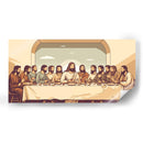 LA ÚLTIMA CENA MINIMALISTA - Dav Madrid | Cuadro decorativo de Canvas Lab