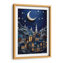 NOCHE ESTRELLADA EN PAPEL - Dav Madrid | Cuadro decorativo de Canvas Lab