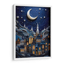 NOCHE ESTRELLADA EN PAPEL - Dav Madrid | Cuadro decorativo de Canvas Lab