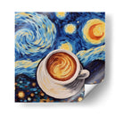 EL CAFÉ ESTILO VAN GOGH - Dav Madrid | Cuadro decorativo de Canvas Lab