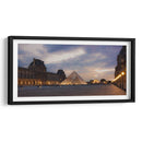 Louvre al anochecer - Omar Montero | Cuadro decorativo de Canvas Lab