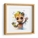 Hola Baby Groot - Sophie P | Cuadro decorativo de Canvas Lab
