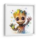 Hola Baby Groot - Sophie P | Cuadro decorativo de Canvas Lab