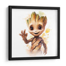 Hola Baby Groot III - Sophie P | Cuadro decorativo de Canvas Lab