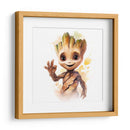 Hola Baby Groot III - Sophie P | Cuadro decorativo de Canvas Lab