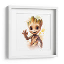 Hola Baby Groot III - Sophie P | Cuadro decorativo de Canvas Lab
