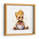 Baby Groot Breakfast - Sophie P | Cuadro decorativo de Canvas Lab