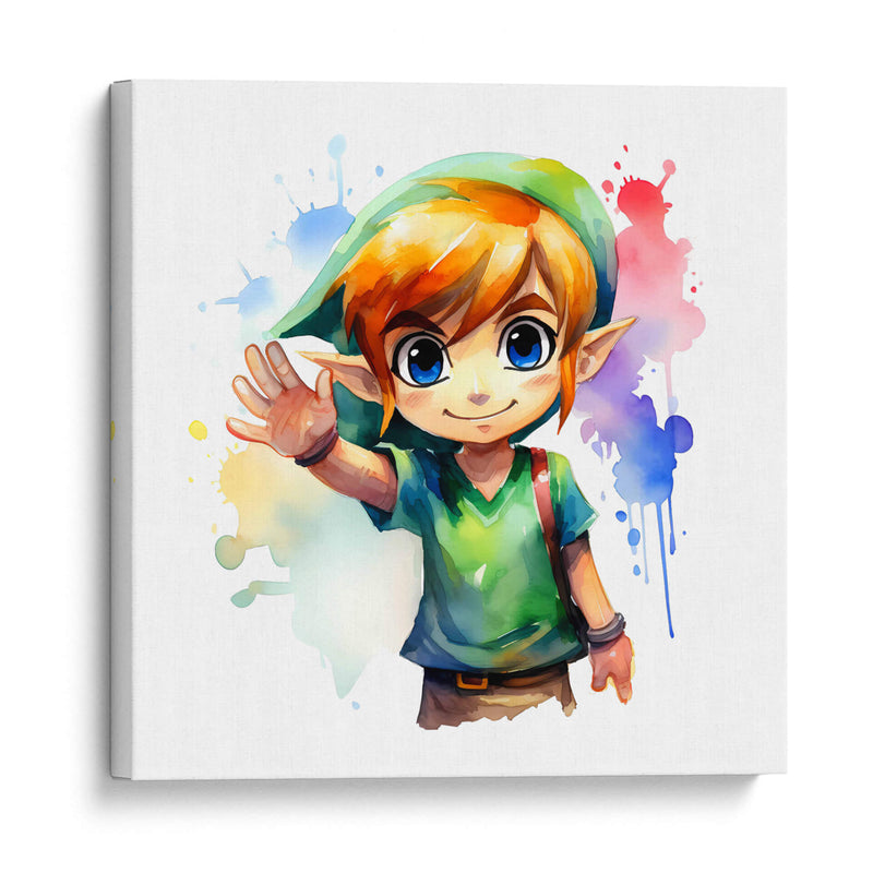 Hola Link - Sophie P | Cuadro decorativo de Canvas Lab