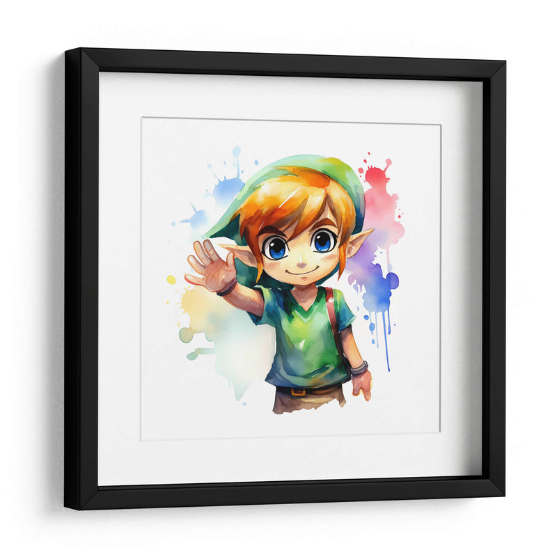 Hola Link - Sophie P | Cuadro decorativo de Canvas Lab
