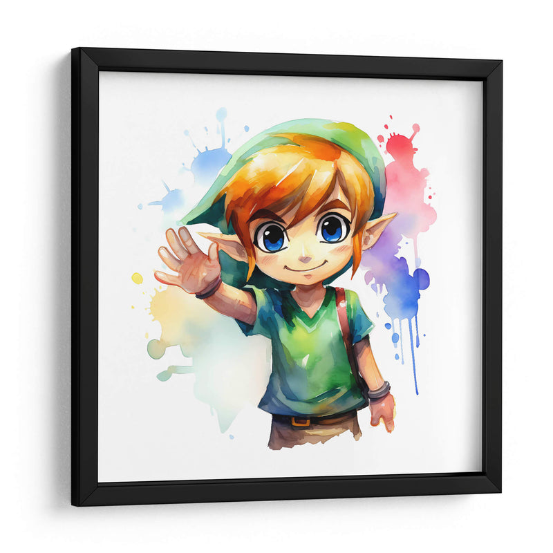 Hola Link - Sophie P | Cuadro decorativo de Canvas Lab