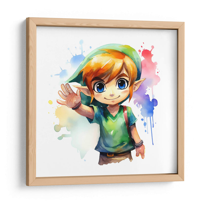 Hola Link - Sophie P | Cuadro decorativo de Canvas Lab