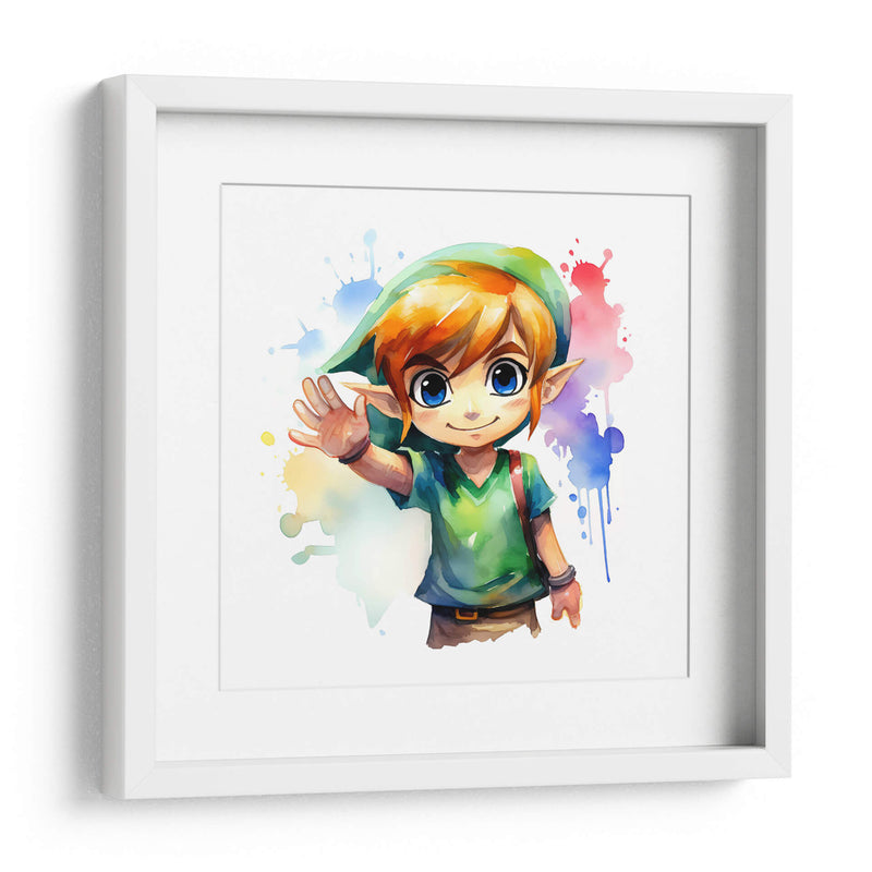 Hola Link - Sophie P | Cuadro decorativo de Canvas Lab