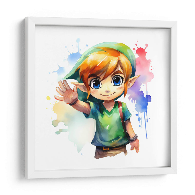 Hola Link - Sophie P | Cuadro decorativo de Canvas Lab