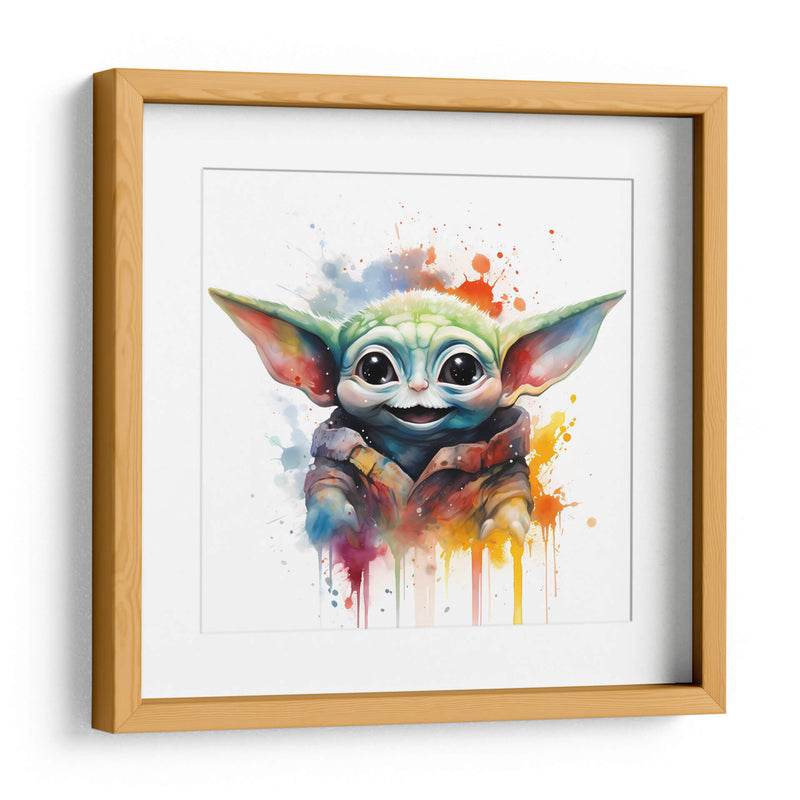 Yoda - Sophie P | Cuadro decorativo de Canvas Lab