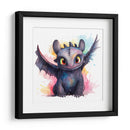 Toothless II - Sophie P | Cuadro decorativo de Canvas Lab