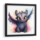 Toothless II - Sophie P | Cuadro decorativo de Canvas Lab