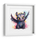 Toothless II - Sophie P | Cuadro decorativo de Canvas Lab