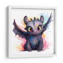 Toothless II - Sophie P | Cuadro decorativo de Canvas Lab