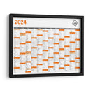 Calendario Anual 2024 - Raul Fierro | Cuadro decorativo de Canvas Lab