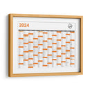 Calendario Anual 2024 - Raul Fierro | Cuadro decorativo de Canvas Lab