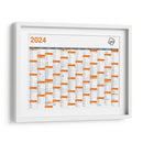 Calendario Anual 2024 - Raul Fierro | Cuadro decorativo de Canvas Lab