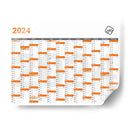 Calendario Anual 2024 - Raul Fierro | Cuadro decorativo de Canvas Lab