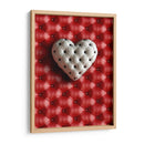 Corazón Blanco de piel Sintética - DeLaVegaGaming | Cuadro decorativo de Canvas Lab