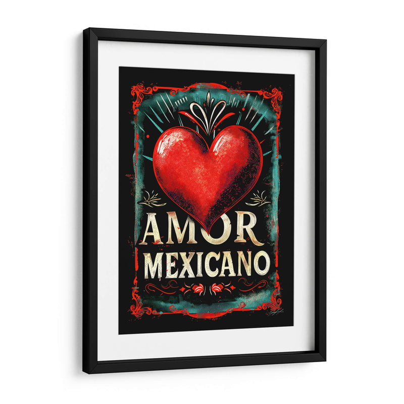 AMOR MEXICANO - DeLaVegaGaming | Cuadro decorativo de Canvas Lab