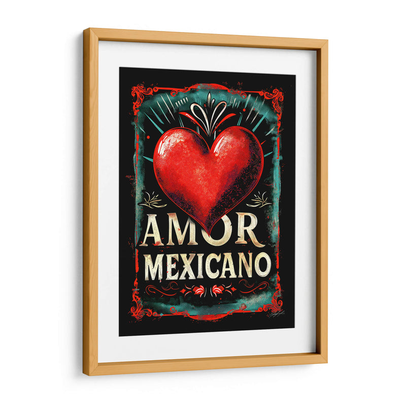 AMOR MEXICANO - DeLaVegaGaming | Cuadro decorativo de Canvas Lab