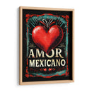 AMOR MEXICANO - DeLaVegaGaming | Cuadro decorativo de Canvas Lab