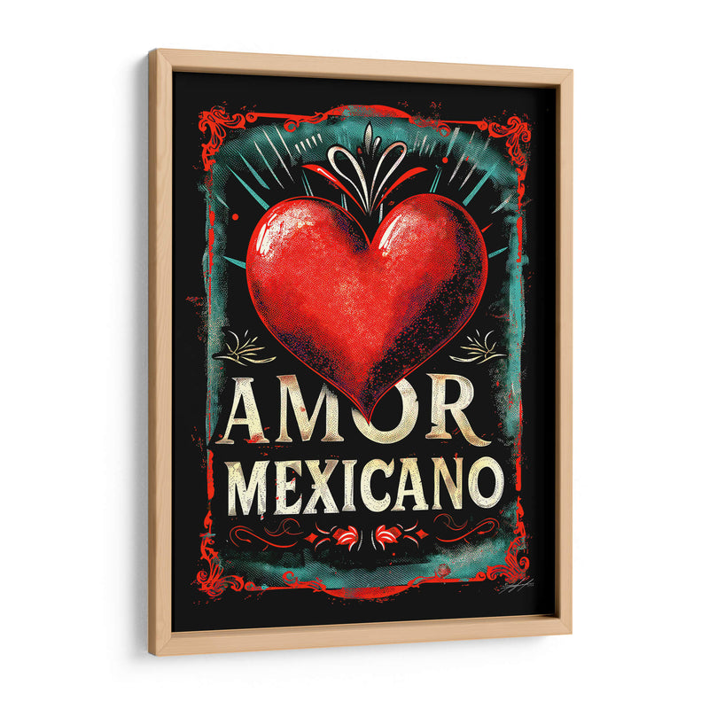 AMOR MEXICANO - DeLaVegaGaming | Cuadro decorativo de Canvas Lab