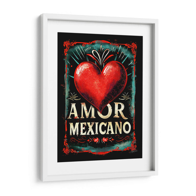 AMOR MEXICANO - DeLaVegaGaming | Cuadro decorativo de Canvas Lab