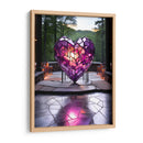 Corazón de Cristal - DeLaVegaGaming | Cuadro decorativo de Canvas Lab