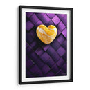 Mi corazón de Mármol - Amarillo - DeLaVegaGaming | Cuadro decorativo de Canvas Lab