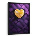 Mi corazón de Mármol - Amarillo - DeLaVegaGaming | Cuadro decorativo de Canvas Lab