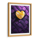 Mi corazón de Mármol - Amarillo - DeLaVegaGaming | Cuadro decorativo de Canvas Lab