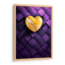 Mi corazón de Mármol - Amarillo - DeLaVegaGaming | Cuadro decorativo de Canvas Lab