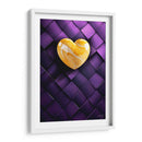 Mi corazón de Mármol - Amarillo - DeLaVegaGaming | Cuadro decorativo de Canvas Lab