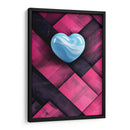 Mi Corazón de Mármol - Azul - DeLaVegaGaming | Cuadro decorativo de Canvas Lab