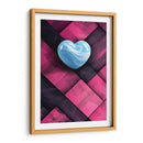 Mi Corazón de Mármol - Azul - DeLaVegaGaming | Cuadro decorativo de Canvas Lab