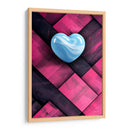 Mi Corazón de Mármol - Azul - DeLaVegaGaming | Cuadro decorativo de Canvas Lab