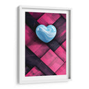 Mi Corazón de Mármol - Azul - DeLaVegaGaming | Cuadro decorativo de Canvas Lab