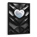 Mi Corazón de Mármol -  Blanco - DeLaVegaGaming | Cuadro decorativo de Canvas Lab