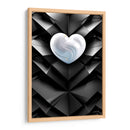 Mi Corazón de Mármol -  Blanco - DeLaVegaGaming | Cuadro decorativo de Canvas Lab