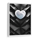 Mi Corazón de Mármol -  Blanco - DeLaVegaGaming | Cuadro decorativo de Canvas Lab